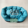 Wear-Resistant Oval Pet Bed Soft Dog Cat